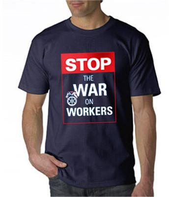 Stop the War Navy Tee
