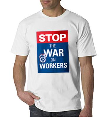 Stop the War White T-Shirt