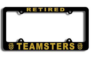 Retiree License Plate Frame